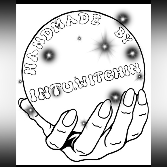 Handmade press on nails. Short / round - Picture 8 of 9